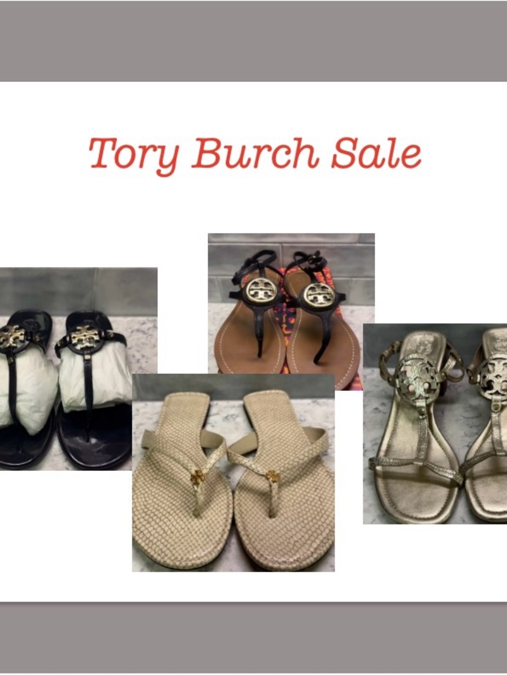 Tory Burch Sandals Sale Today!!!